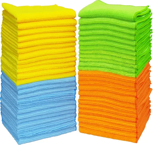 Miniatura 9 de Paños de limpieza de microfibra SimpleHouseware., Paquete de 20