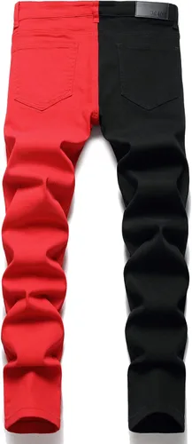 Miniatura 2 de RXXKKK Jeans ajustados regulares para hombre