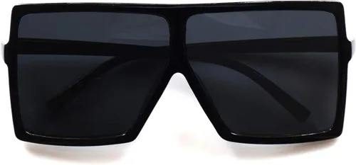 Miniatura 2 de JUSLINK Gafas de sol cuadradas de gran tamaño para mujer modernas y planas