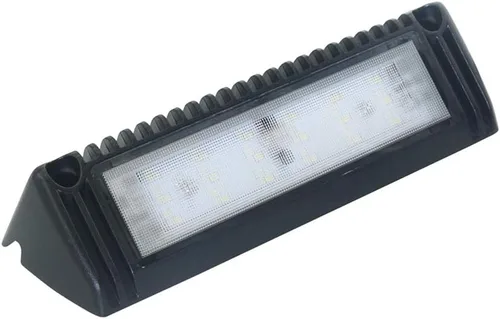 Miniatura 12 de Raycharm Lámpara LED para toldo exterior de RV de 18", 40° de ángulo hacia abajo, luz blanca cálida de 3000 K, 12V/24V CC, alto rendimiento