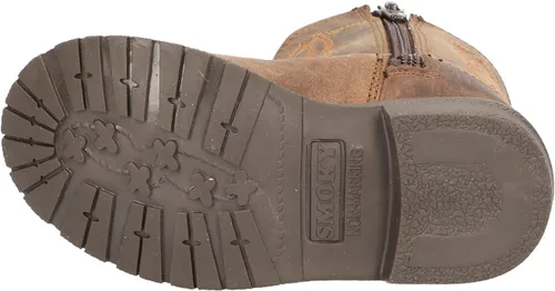 Miniatura 7 de Smoky Mountain Shelby - Botas para mujer, diseño de puntera cuadrada, enceradas, color marrón