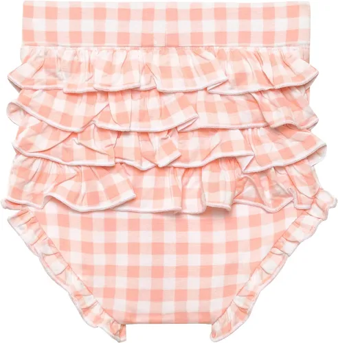 Miniatura 2 de Posh Peanut Conjunto básico de manga corta con peplum top y Bloomer - Conjunto de volantes Bummie - Viscosa suave de bambú