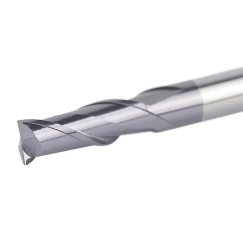 Miniatura 3 de SpeTool Juego de molinos de punta cuadrada de 2 flautas, 5 unidades, fresadora de carburo de carburo, fresadora CNC con recubrimiento Tiain, vástago