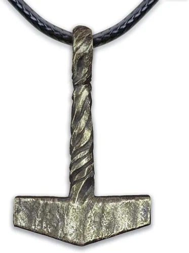 Miniatura 19 de Baldur Jewelry - Collar con Colgante de Martillo de Thor Mjölnir - Joyería Vikinga Nórdica de Thor - Collar de Thor - Regalos de Thor para Hombres