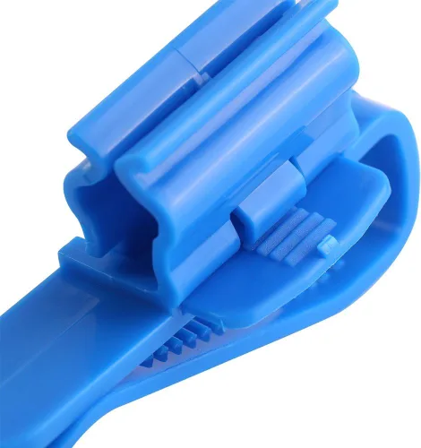 Miniatura 9 de 2 unids Clip ajustable diseño de plástico azul multifuncional tubería de agua Clip de fijación clip de montaje de peces ajustable Clip de montaje