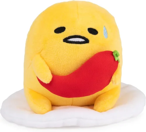 Miniatura 13 de GUND Sanrio Gudetama - Animal de peluche Lazy Egg, juguete de peluche Shakipiyo Chick para niños de 1 año en adelante, 5