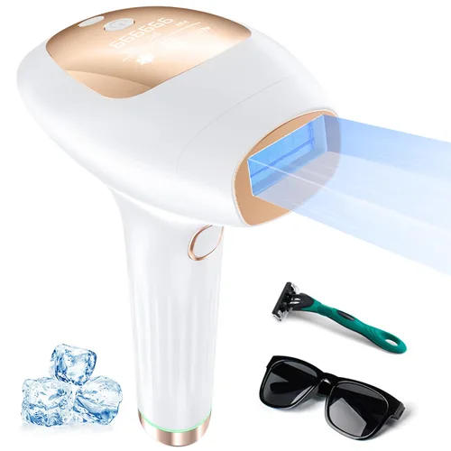 Miniatura 21 de Xsoul Depilación láser IPL, removedor de vello sin dolor para mujeres y hombres, ideal para axilas, piernas, cara y bikini, reducción de vello