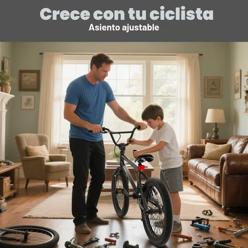 Miniatura 7 de KORIMEFA Bicicleta BMX Freestyle 18 20 pulgadas para niños y niños, bicicleta de trucos para 7-12 años, pernos Pro/Guro a elegir, marco de acero
