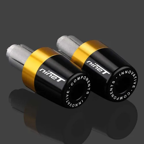 Miniatura 8 de Extremo de agarre para manillar BMW R nineT/Pure/Racer/Scrambler Urban G/S /5 TODO EL AÑO Motocicleta CNC Manillar extremos de la barra Plug Balance