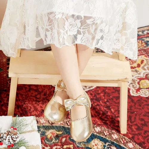 Miniatura 5 de Otter MOMO ToddlerLittle Girls Flower Girl Shoes Ballerina Flats Shoes Slip-on School Party Dress Shoes