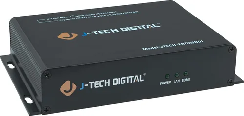 Miniatura 7 de J-Tech Digital Codificador HDMI IPTV con NDI 4K 30Hz H.264 H.265, codificador IPTV con audio incrustado y PoE, soporta UDP, HTTP, RTSP, RTMP, ONVIF