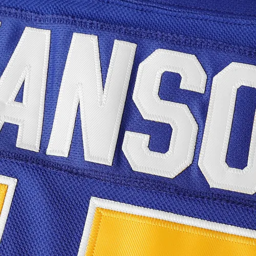 Miniatura 5 de Hanson Brothers - Camiseta de hockey 16 Charlestown Chiefs 17 Jeff Slap Shot 18, camiseta de hockey de película, azul, blanco, S-3XL