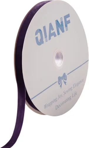 Miniatura 17 de QIANF Cinta de terciopelo, carrete de 1 1/2 pulgadas por 25 yardas (rojo)
