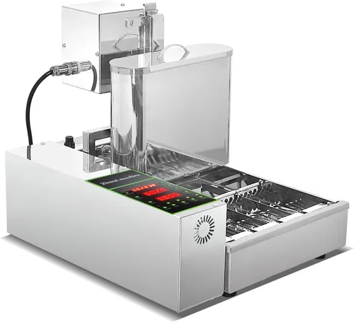 Miniatura 6 de Kolice 1750pcs/hora Mini 4 filas donas que hacen la máquina/fabricante de donuts/freír Donuts Maker/donuts que hacen la máquina/Donuts que hace