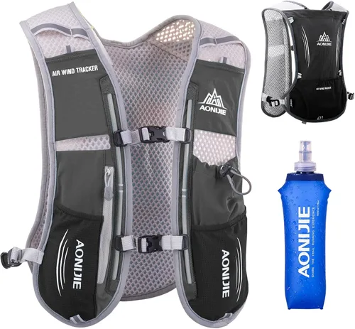 Miniatura 21 de Azarxis Chaleco de Hidratación para Correr Mochila 5L 5.5L para Mujeres y Hombres para Correr en Senderos Carrera de Maratón Ciclismo Senderismo