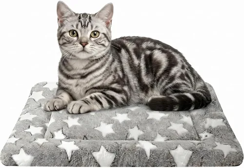 Miniatura 52 de Tapete de Cama para Perro - Tapetes de Cama Reversibles para Jaula de Perro, Suave y Transpirable, Almohadilla para Perrera, Cama de Jaula Duradera
