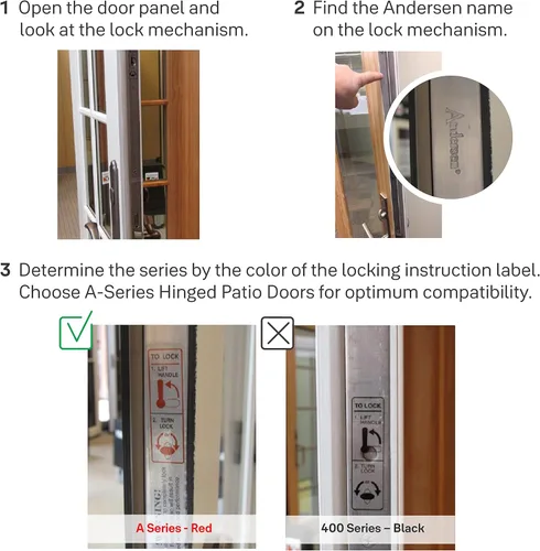 Miniatura 5 de Yale Security - Asegurar bloqueo para puertas de patio Andersen Blanco