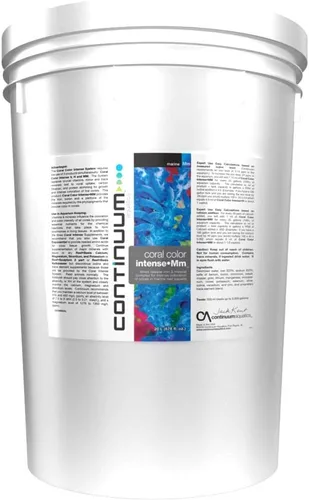 Continuum Aquatics Coral Color Intense Mm, hierro de liberación cronometrada y complejo mineral para coloración intensa de corales en acuarios de