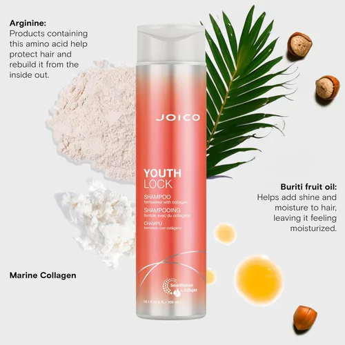 Miniatura 5 de Joico YouthLock Shampoo Formulated with Collagen Youthful Body & Bounce Reduce Breakage & Frizz