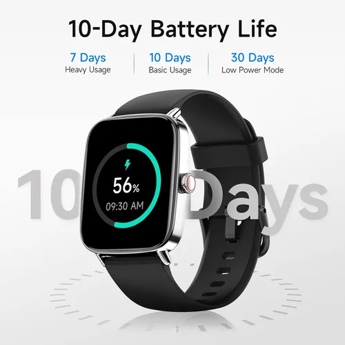 Miniatura 8 de Reloj inteligente para hombres y mujeres, reloj inteligente de 1.85 pulgadas (1.811 in) compatible con iPhone/Samsung/Android