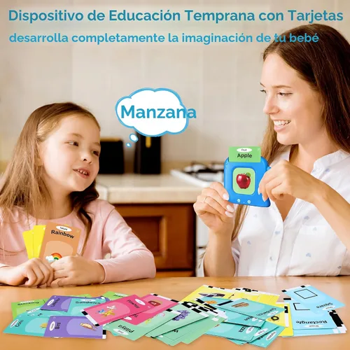 Miniatura 6 de Tarjetas Flash Parlantes, Tarjetas Flash para Niños Pequeños con 240 Palabras de Vista, Juguetes Montessori, Juguetes Sensoriales para Autismo