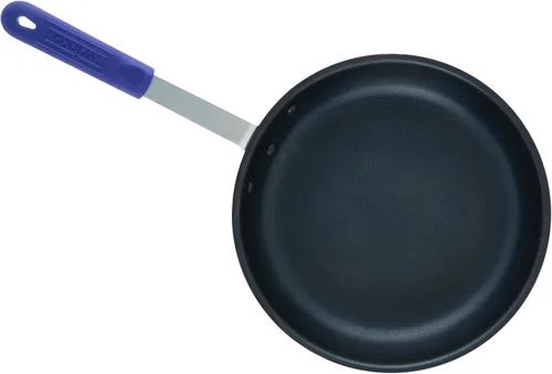 Miniatura 2 de Winco Sartén de aluminio de grado comercial con mango Stay Cool, compatible con inducción, acabado antiadherente, 12 pulgadas