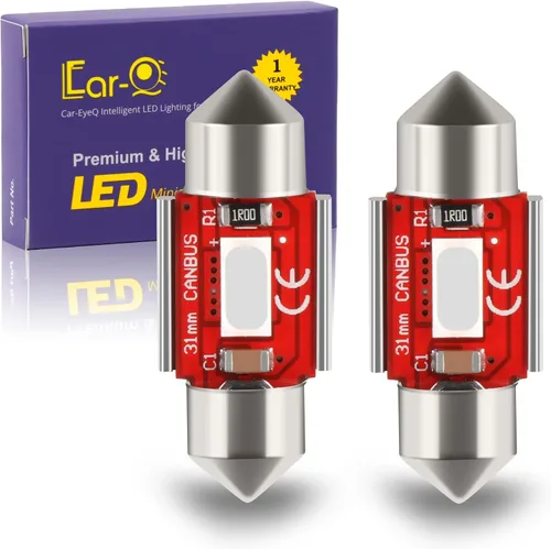 Miniatura 13 de Focos LED Festoon DE3175 DE3021 de 1.220 in, mapa interior, cúpula, maletero, luces de lectura, blanco de 6000 K, DE3022 3022 3021, 480 lúmenes