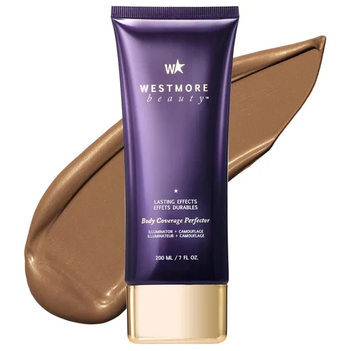 Miniatura 23 de Westmore Beauty - Perfeccionador de cobertura corporal - Maquillaje impermeable para piernas y cuerpo - Maquillaje para cubrir tatuajes - 3.5 Oz