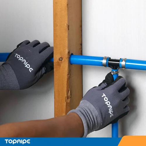 Miniatura 5 de Tubo PEX-B, 1/2 pulgada x 100 pies azul, certificado NSF para agua potable, tubo PEX-B para fontanería, herramientas de fontanería de piso/pared
