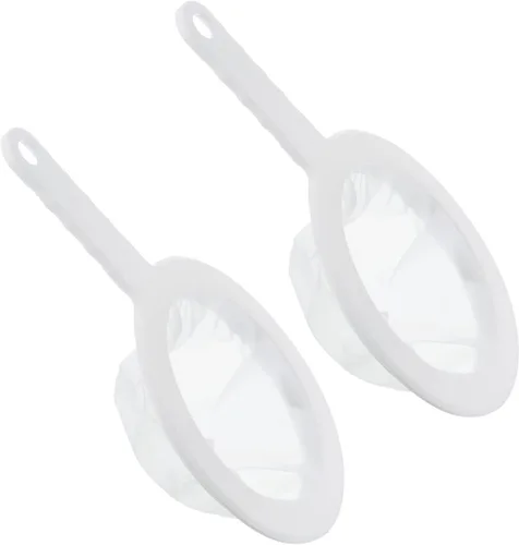 Miniatura 7 de PATIKIL Colador de filtro de alimentos de 9 x 6 pulgadas, paquete de 2 filtros de malla de 100 filtros de malla para cocina, coladores de malla fina