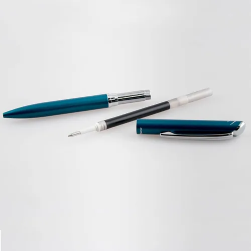 Miniatura 4 de Pentel EnerGel Style - Bolígrafo de gel, 0.7 mm, línea media, barril azul teja - BL2007SABX Azul verdoso