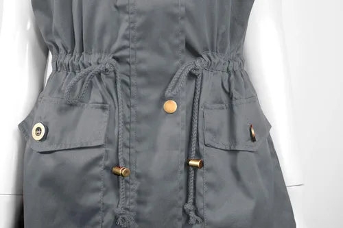 Miniatura 3 de OLLIE ARNES Chaleco Anorak ligero sin mangas para mujer