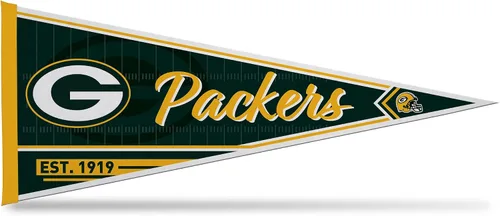 Miniatura 25 de Rico Industries NFL Football Classic - Banderín de fieltro de 12 x 30 pulgadas para decoración de pared, ideal para el hogar, dormitorio, decoración
