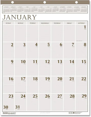 House of Doolittle Calendario mensual de pared 2023, clásico, 20 x 26 pulgadas, enero - diciembre (HOD380-23)