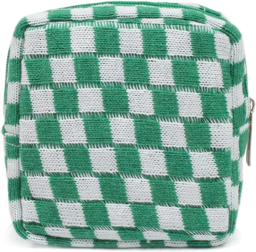 Miniatura 26 de 2 mini bolsas de maquillaje, pequeñas bolsas de maquillaje para bolso, bolsa de cosméticos con bolsillos deslizantes, pequeña bolsa de aseo de viaje