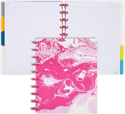 Miniatura 5 de Talia - Cuadernos de notas con tapas, planificador, personalizables, (Azul de Verano, Junior (5.5 pulgadas x 8.5 pulgadas)) Azul verano