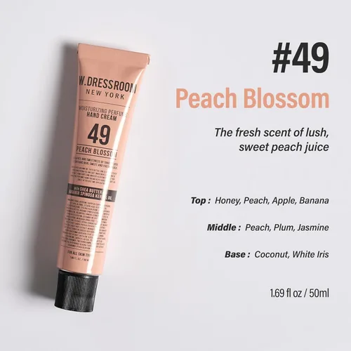 Miniatura 3 de W.Dressroom Crema de manos hidratante para manos secas, loción coreana de absorción rápida, no grasa, tamaño de viaje 1.69 fl oz (1.7 fl oz), aroma
