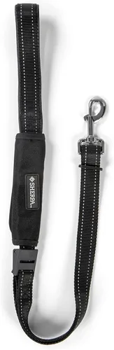 Sherpa Walk 'N Stay - Correa de seguridad multiusos para perro, color negro, talla única