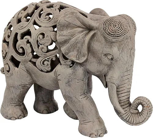 Miniatura 3 de Design Toscano Escultura Jali Anjan el elefante