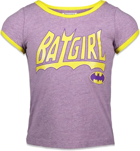 Miniatura 3 de DC Comics Liga de la Justicia Batgirl Super Girl Wonder Woman - Paquete de 3 camisetas para niños pequeños a grandes