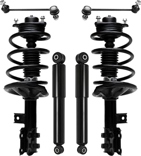 Miniatura 58 de Detroit Axle - Kit de puntales delanteros de 6 piezas para Ford Escape 2014-2019, 2 puntales y muelles helicoidales, 2 enlaces de barra