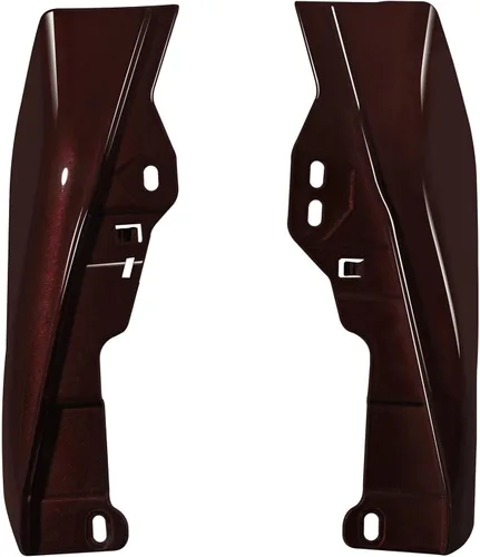 Miniatura 25 de HR3 Deflectores de aire ámbar whisky de marco medio, protector térmico Compatible con Street Glide FLHX 2014 Road Glide FLTRX 2016 Adecuado