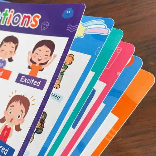 Miniatura 7 de Lachilly Primer Fun - Póster de aprendizaje - Perfecto para la educación de niños pequeños, actividades de aprendizaje de preescolar y jardín