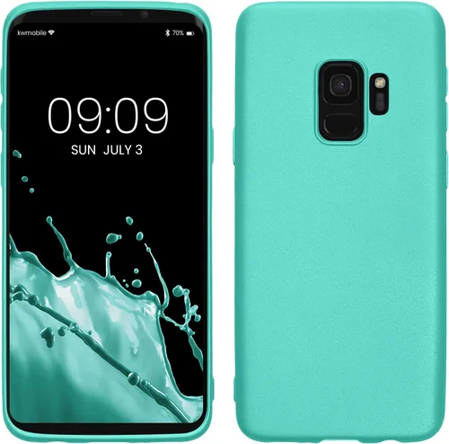 Miniatura 8 de kwmobile Funda compatible con Samsung Galaxy S9 - Funda protectora de silicona TPU suave y delgada - Arctic Night