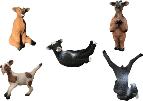 Miniatura 9 de Juego de 5 figuras de yoga con perezosos, figuras de acción de estatua de perezoso de 3 pulgadas, posturas de decoración de yoga