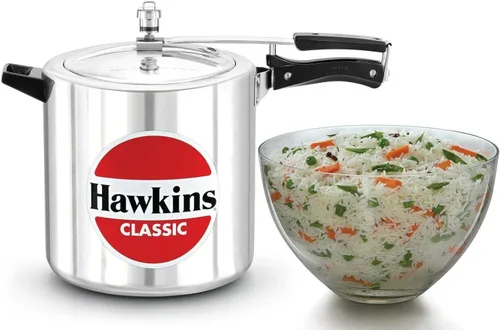 Miniatura 3 de Olla a presión de aluminio Hawkin Classic CL15, pequeña, 0.4 galones, color plateado, Plateado