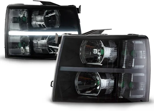 Miniatura 35 de CHEDA Conjunto de Faros Delanteros Faro Compatible con GMC Canyon/Chevy Colorado 2004-2012 Conjunto de Faros Luces de Parachoques