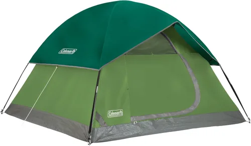 Miniatura 14 de Tienda de campaña Coleman Sundome con toldo contra lluvia, juego de tiendas para 2/3/4/6 personas, se monta en 10 minutos, refugio a prueba de clima