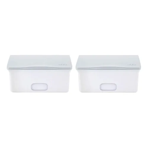 Miniatura 12 de Dispensador de toallitas para bebé Ubbi, estuche de toallitas para bebé, porta toallitas para bebé con placa ponderada, mantiene las toallitas