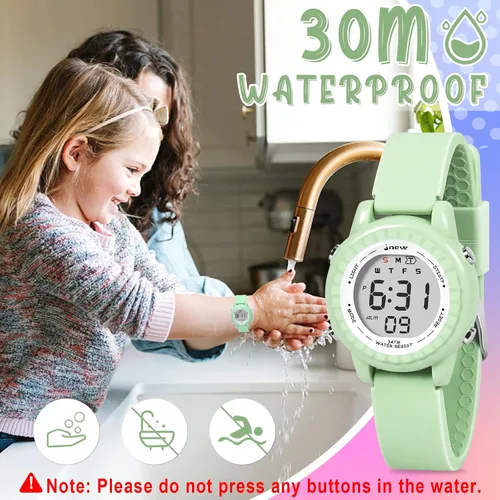 Miniatura 61 de Relojes para niñas y niños, relojes LED impermeables para niños - Los mejores regalos para niños